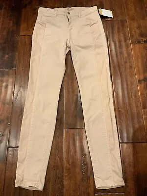 J Brand Pale Peach  Kinsey Empress  Skinny Leg With Side Stripe Jeans Size 28 • $20.62