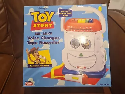 Playskool 1996 Vintage Toy Story Mr Mike Voice Change Tape Recorder Thinkway MIB • $1262.92