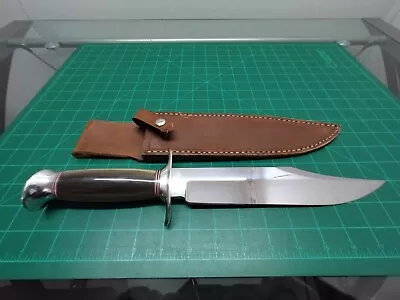 CUSTOM VOORHIS 15  KNIFE W/SHEATH - Bowie - Free Shipping • $875