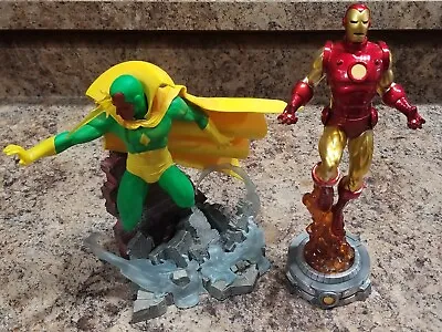 Diamond Select Gallery Statue Iron Man And Vision • $120