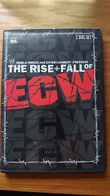 WWE - The Rise And Fall Of ECW DVD NTSC Region 1 WCW AEW Wrestling. • £9