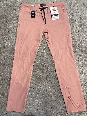 686 Everywhere Pant Slim Fit Men’s Pants Rosette Pink KCRGNS02L Size 36x34 • $46.98