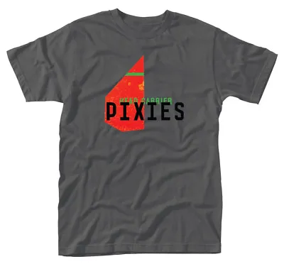 £15.49 • Buy The Pixies Head Carrier Grey T-Shirt - OFFICIAL