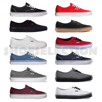 Vans New Authentic Era Classic Sneakers Unisex Canvas Shoes • $49.95