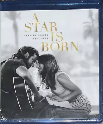 A Star Is Born Blu-ray Bradley Cooper Lady Gaga Brand New Sealed • $9.99