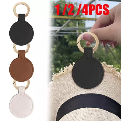 1/2/4Pc Magnetic Hat Clip For Travel On Bag Sun Hats Hand Bag Kindly Accessories • $8.99