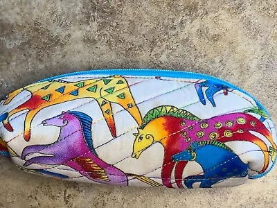 Laurel Burch Horses Eyeglass Case • $25