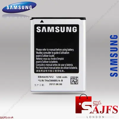 £3.95 • Buy Genuine Samsung Galaxy Y S5360 Y Pro B5510 Wave Y S5380 Battery EB454357VU 5300