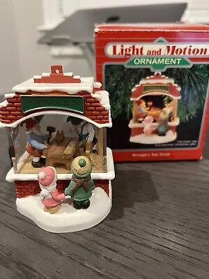 Kringle's Toy Shop 1987 Hallmark Ornament Lights And Motion Ornament • $15