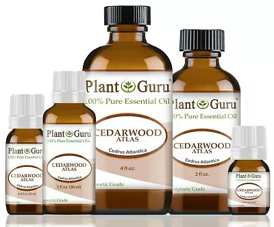 Cedarwood Essential Oil 100% Pure Natural Therapeutic Grade Cedar Wood  Oils  • $7.30
