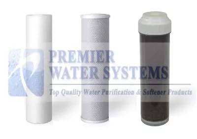 3-Stage Reverse Osmosis/Aquarium Reef RO/DI Water Filters: Sediment Carbon DI • £34.20