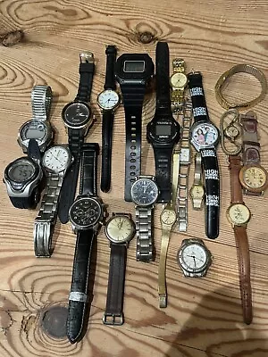 Vintage LOT Of Watches Many Working Inc Longines Automatic See Description • $45.98