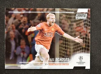 2021-22 Stadium Club Chrome UEFA Base #62 Paul Scholes - Manchester United • $0.99