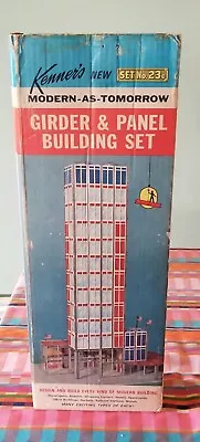 Vintage 1964 Kenner's Girder Panel Building Set 23c Modern-As-Tomorrow•Original • $84.95