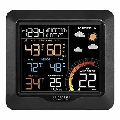 La Crosse Technology Color Wind Speed Weather Station • $69