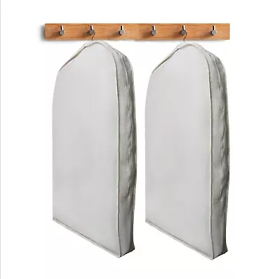 42 Inches Muslin Garment Bag - 100% Organic Cotton - Wedding Dress Bag • $19.99