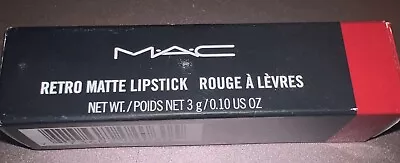 New Authentic MAC Retro Matte Lipstick 707 Ruby Woo.FULL SIZE • $6