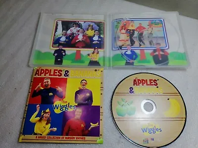 THE WIGGLES - APPLES & BANANAS - Rare ABC 4 Kids Audio CD Disc - 22 Rhymes/Songs • $6.95