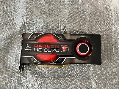 AMD Radeon HD 6870 1GB Graphics Card HD-687a-ZN HD-687A-ZNFC V2.0 • $35