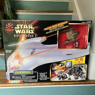 Electronic Naboo Royal Starship SEALED (Vintage Star Wars Kenner) • $349.99