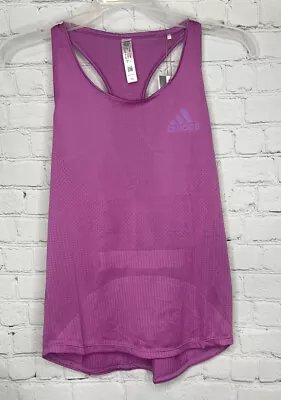 Adidas Adizero Women’s Tank Racerback Running Caprera Moisture Wicking Sz S NWT • $17.59