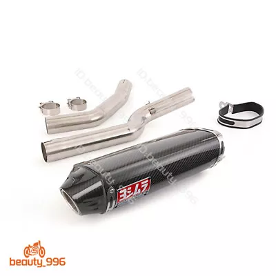 For Honda CBR600RR 2005-2023 Exhaust Mid Pipe Slip-on Muffler Motorcycle System • $308.14