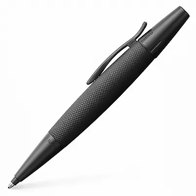 NEW Faber-Castell E-Motion Pure Ballpoint Matte Black Pen + Gift Box EMotion • $97.83