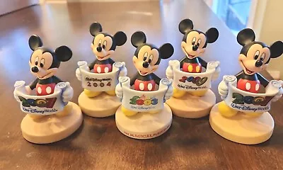$64.99 • Buy Walt Disney World Park Porcelain Dated Mickey Mouse Ceramic Figurine Figure  Lot