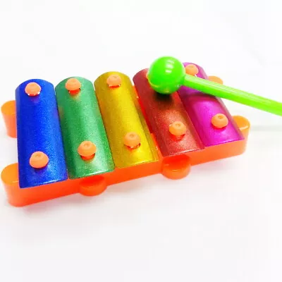 2 Mini Metal Musical Xylophone Kid Gift Novelty Music Prize Birthday Party Favor • $4.99