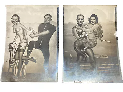 Vintage Gag Humorous Photos From State Fair Exposition Carnival Pier. Mermaid • $12.99