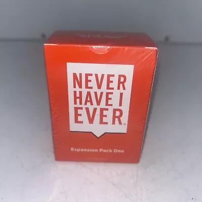 New Never Have I Ever: Expansion Pack 1 Game Of Poor Life Decisions Sealed J49 • $22.85