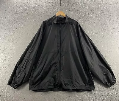 5.11 Tactical Jacket Men 4XL XXXXL Black Lightweight Windbreaker Packable Casual • $47.40