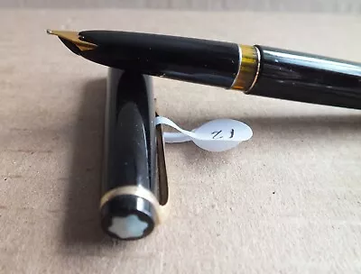 Montblanc #12 Fountain Pen 18k Gold  OBB  Nib Piston Filler • $232.63