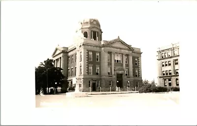 Vtg Postcard RPPC Monroe County Courthouse - Woodshed Ohio OH - Unused • $8.46