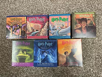 Harry Potter Audio Books Set On CD Jim Dale 100% Complete Series 1-7 Boxed Sets • $199.99