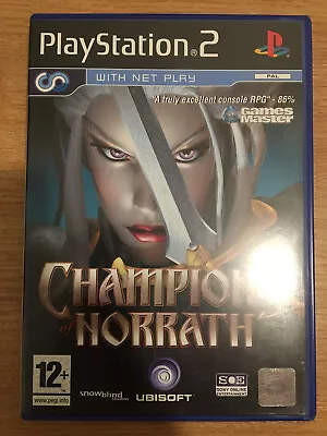 Champions Of Norrath: Realms Of EverQuest Playstation 2 PS2 Game RPG VGC • £0.99