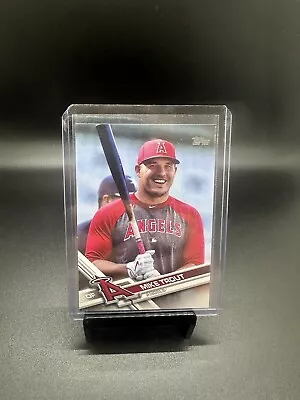 2017 Topps - Update Variation Holding Bat #20 Mike Trout • $10