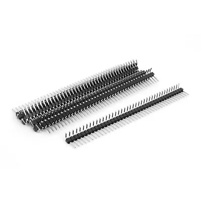 10pcs Right Angle 40-pin 2.54mm Male Header For Breadboard Single Row • $12.42