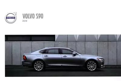 2019 Volvo S90 Sedan—33-page U.s. Sales Brochure—new Nos • $14.35