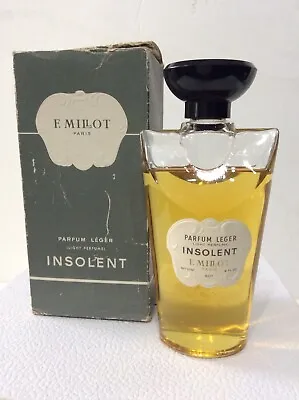 Rare Vintage F Millot Insolent Parfum Leger Large In Box • £149.99