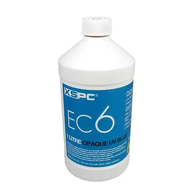 XSPC EC6 Premix Opaque Coolant - UV Blue • £14.99