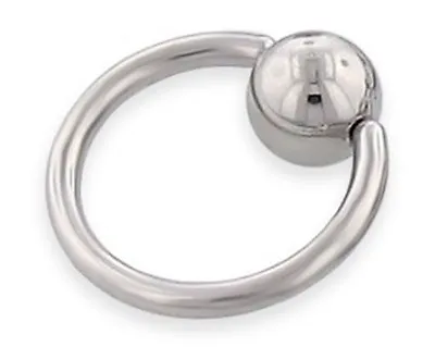 New Surgical Steel Captive Bead Ring BCR 1.2mm 1.6mm By 8mm 10mm 12mm 14mm • £1.74
