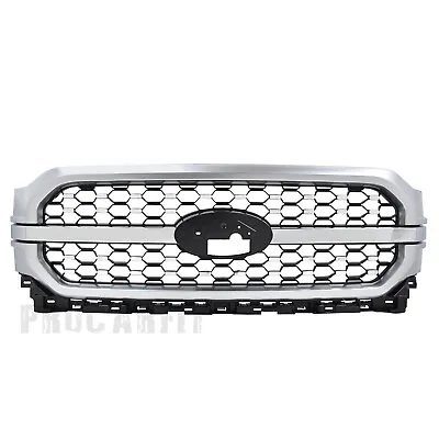 2021 2022 2023 Ford F-150 Front Upper Bumper Grill Grille Honeycomb ML3Z-8200-JB • $355