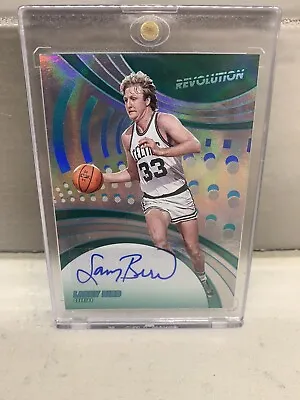 $250 • Buy 2020-21 Panini Revolution Infinite #9/25 Larry Bird Autograph Auto HOF Celtics