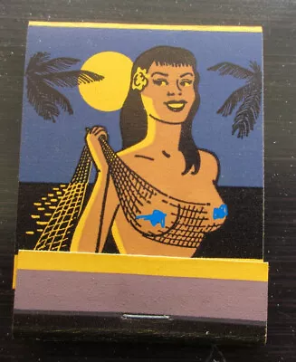 George Rudin The TROPICS Sexy Girl Pinup Feature Matchbook Matches Dayton Ohio  • $14.99