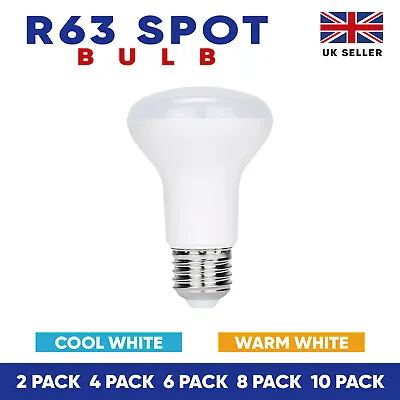 R63 LED Bulb Reflector / Reflecter Light Bulbs Warm White/Cool Light ES  • £7.99