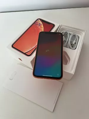 Apple IPhone XR - 64GB - Coral (Unlocked) A2105 • £180