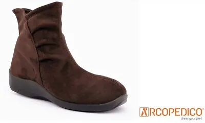Arcopedico Portugal L19 Comfort Lytech Ankle Boots Galileu Suede Brown Boot Sale • $168.95