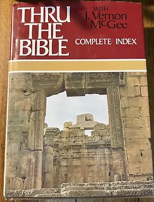 Thru The Bible Vol. 6: Complete Index McGee J. Vernon Hardcover Used - J • $19.99