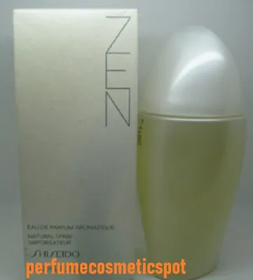 $249.99 • Buy NIB ZEN By SHISEIDO FOR WOMEN 1.6 OZ / 50 ML EAU DE PARFUM AROMATIQUE SPRAY RARE